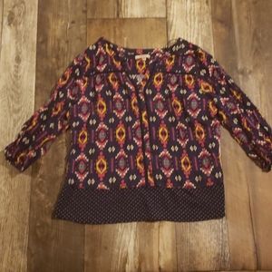 Aztec design shirt